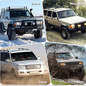 AMBITION Горячая новинка: Мини-дорожки для эвакуации (гибкие, для бездорожья), для песка, грязи, снега и монтажный комплект, зеленые - Product Image 5