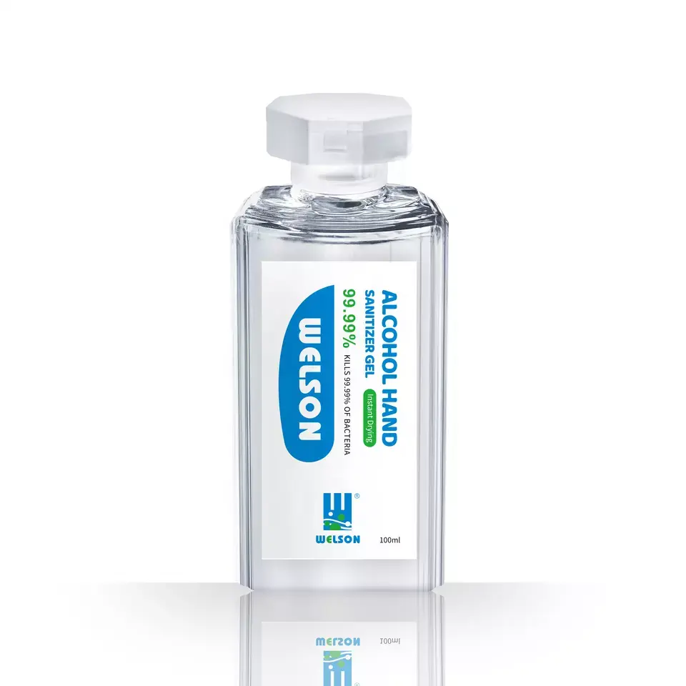 Limpeza forte 100ML Instant Waterless antibacteriano antibacteriano Gel Viagem Mão Sanitizer
