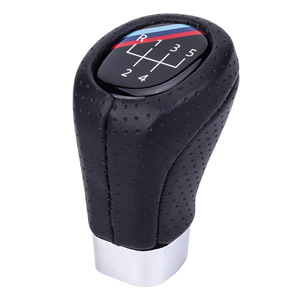 Bmw Car Gear <b>Shift</b> <b>Knob</b> Leather 5 Speed 6 Speed Ergonomic Manual Transmission Replacement Part - Product Image 4