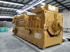 Used <strong>Caterpillar</strong> 4.5MW CG260-16 Natural <strong>Gas</strong> <strong>Generator</strong> for Electricity Generation - Product Image 3