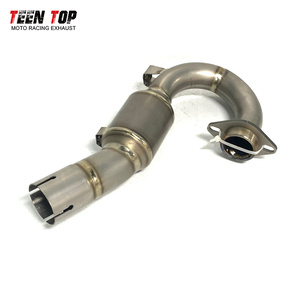 Tuyau d'échappement complet en titane pour Kawasaki KX250 KX250F 2021 2022 <span class=keywords><strong>2023</strong></span> 2024 MegaBomb tuyau d'échappement en titane tuyau de liaison avant - Product Image 5