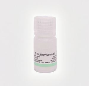 <span class=keywords><strong>D</strong></span>-Biotina 99% en Polvo Blanco, Grado de Cultivo Celular, CAS 58-85-5, Alta Pureza, Vitamina B7, Peso Molecular 244.31, Almacenamiento de 2 a 8 Años - Product Image 1