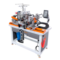 Machine à coudre automatique SOMAX SM-08 pour la pose d'élastiques de ceinture, idéale pour les sous-vêtements, les slips et les boxers – Fabrication chinoise, prix compétitif