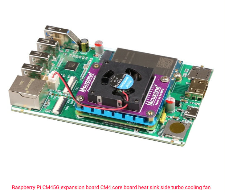 Mcuzone Raspberry Pi CM4_5G 64-Bit Linux Development Board