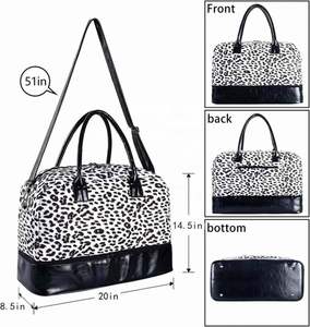 Bolsas de Viaje Impermeables con Diseño de Leopardo, Bolsas de Mano para Viajar - Product Image 5