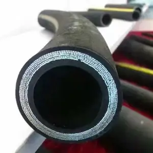 High Pressure Steel Wire Braided Or Spiral Flexible Hydraulic Rubber Hose For Fuel Oil