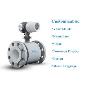 BluetoothタイプSS304 PTFEライニングは、導電性液体濃縮酸電磁流量計を測定できます - Product Image 6