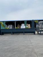 Ligne de recyclage de plastique entièrement automatique pour films et déchets plastiques PE/PP, capacité 300, 500, 1000, 2000 kg/h, avec machine de lavage