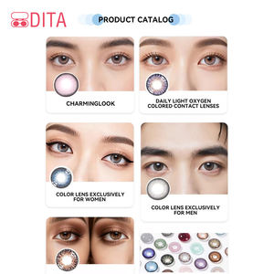 인기 사용자 정의 브랜드 신제품 콘택트 렌즈 포장 상자 Solotica 콘택트 렌즈 컬러 콘택트 렌즈 - Product Image 5