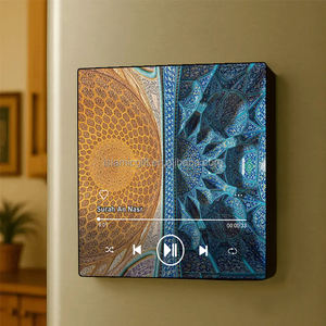 NOUVEAU 38 Surah Yasin Magnet Frigo Audio <span class=keywords><strong>Coran</strong></span> Box Custom Blank Sublimation Rechargeable BT <span class=keywords><strong>Music</strong></span> Speaker Islamic Gift - Product Image 1