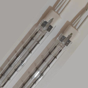 Tubo doble 470V 4200W 850mm Calefacción <span class=keywords><strong>de</strong></span> cuarzo infrarrojo Lámpara halógena IR <span class=keywords><strong>Onda</strong></span> corta con medio revestimiento <span class=keywords><strong>de</strong></span> oro <span class=keywords><strong>Fuente</strong></span> <span class=keywords><strong>de</strong></span> luz <span class=keywords><strong>de</strong></span> bombilla halógena - Product Image 2
