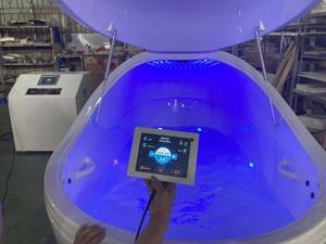 Gran innovación, terapia hidroflotante blanca, privación sensorial, relajación profunda, aislamiento, tanque de meditación, cabina de baño para spa - Product Image 5