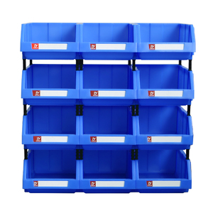 Wholesale Square Industrial Detachable Office Organizer Stackable <strong>Plastic</strong> Drawers Shelf <strong>Bin</strong> Boxes Warehouse <strong>Storage</strong> Combined - Product Image 6