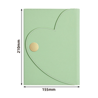 Agenda A5 de Cuero PU Personalizada, Tapa Dura, Estilo Empresarial Minimalista Creativo, Cuaderno al por Mayor con Opción de Logotipo