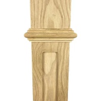 Z-RAILIG Escalier Bois Contemporain Rampes Escalier Intérieur Chêne Rouge 4092 Panneau Encastré Boîte WoodNewel Posts