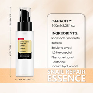 Siero viso avanzato OEM ODM con bava di lumaca, essenza idratante e riparatrice, anti-età, per la cura della pelle. - Product Image 6