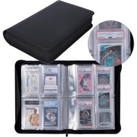 PS A Card Graded Vitrine Album Zipper Binder Card Collection Binder