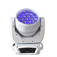 19x15W Lumière principale mobile RGBW 4IN1Beam Wash Pixel Dmx512 Contrôle lampe à LED Disco DJ KTV Éclairage de scène pour mariage