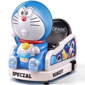 ¡Oferta! Máquina de columpio de alta calidad con diseño de gato Dingdang, operada con monedas, para niños, para interiores. - Product Image 2