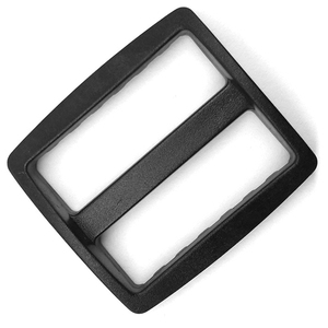 Boucle de réglage rectangulaire/carrée à 3 barres en plastique pour sac d'artisanat en cuir, sangle de ceinture à bandoulière 1-3.8cm - Product Image 3