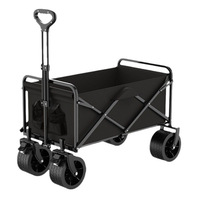 Outdoor-Campingfahrzeug, faltbarer Trolley, kleiner Campinganhänger, Campingplatzfahrzeug, großer Picknickwagen, tragbarer kleiner Trolley