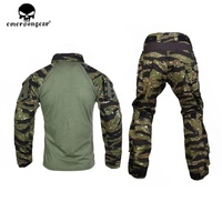 Vêtements de combat personnalisés Tabby, uniformes tactiques G3 Tigerstripe pour l'Irak, chemise camouflage en nylon et polyester, équipement de défense personnel