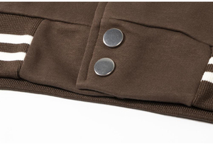 Overoles con Logotipo Personalizado, Uniformes de Béisbol, Chaquetas de Trabajo para Otoño e Invierno, Ropa de Entrenamiento Educativo, Impresión en Relieve, Cremallera, 100% - Product Image 5