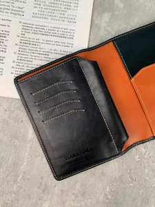 Zenos手作りカスタムビジネスPUパスポートホルダー; カードスロット旅行者のための理想的なコーポレートギフト。 - Product Image 6