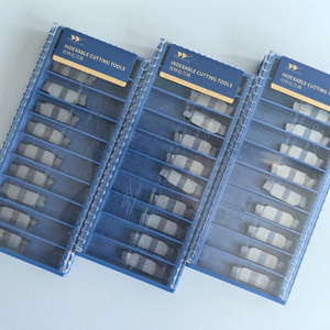 GZD3002-FG GS3125 Inserts de marque Gesacs, inserts carrés en acier inoxydable CNC pour le rainurage, la coupe, le fonte, en stock - Product Image 2