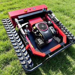 Envío Gratis: Robot Cortacésped Inteligente RC, <span class=keywords><strong>Mini</strong></span> Tractor a Gasolina con Control Remoto, Robot de Giro Cero, Quitanieves a Gasolina, Cuchilla para Nieve, Cortacésped - Product Image 2