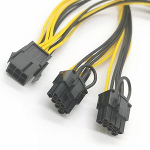 Cavo di prolunga CPU ATX 2x2 a 4 pin rosso-nero - Product Image 6