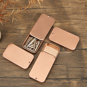 Nouvelle Offre : Boîte Coulissante en Fer Blanc pour Médiators de Guitare, Personnalisable (Couleur et Image), Peinture Alimentaire à l'Intérieur, Idéale pour Cadeau - Product Image 2
