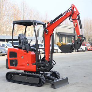 Mini-excavatrice hydraulique sur chenilles de 1,8 tonne à 2,5 tonnes avec godet rotatif à prix abordable - Product Image 5