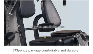 Entrenador de fuerza integrado Ejercicio de fuerza ajustable Equipo de gimnasio multifuncional de 3 estaciones - Product Image 5