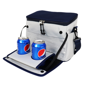 SENDA Insulated Cooler Bag 15L Polyester Zipper Closure Camouflage Portable Classic Style for Picnic Food Storage - Product Image 6