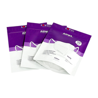 Sachet Doypack imprimé en héliogravure, format personnalisé, avec fermeture à glissière refermable, pour masques chirurgicaux N95/KN95 et emballage de papier toilette