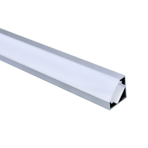Profilo LED da incasso 18x18mm per striscia LED, Dissipatore di calore in alluminio per illuminazione a soffitto - Product Image 3