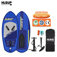 Panneau d'aile gonflable en PVC d'usine OEM pour planche d'hydroptère de surf d'été avec accessoire de pompe