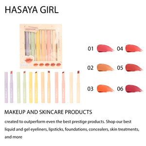 <span class=keywords><strong>Hasaya</strong></span> ชุดลิปสติกเนื้อแมทสำหรับผู้หญิงกันน้ำทนทานต่อสารเคมีริมฝีปากลิปสติกให้ความชุ่มชื้น - Product Image 6
