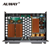 Amplificateur numérique D2400 2x2400W, caissons de basses linéaires, double caisson de basses de 18 pouces, système de sonorisation en ligne, transport pratique