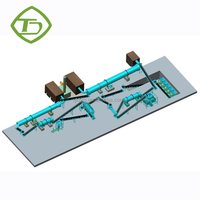Ligne de production NPK 10 t/h avec équipement avancé pour la fabrication d'engrais composés à haut rendement