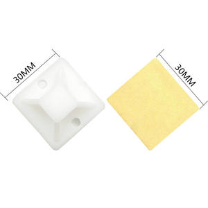 ตัวยึด<span class=keywords><strong>สาย</strong></span>เคเบิลมีกาวสำหรับ Newlec ขนาด30*30มม. ผลิตแบบมืออาชีพ - Product Image 1