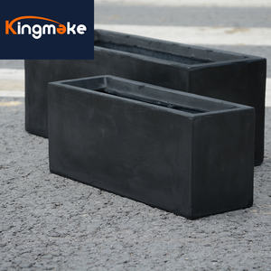 花瓶ガラス繊維プランター長方形屋内屋外プランター - Product Image 3