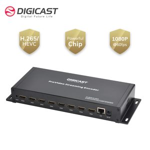 Codificador de <span class=keywords><strong>Video</strong></span> HD MI de 8 Canales H.265, 8 Canales HD a IP RTMP RTSP SRT con Soporte OSD para Transmisión en Vivo para Iglesias, Sistema de IPTV para Hoteles - Product Image 3