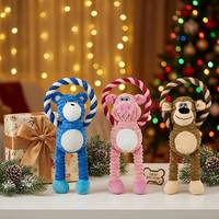 Jouet pour chien Pawstar en corde et peluche (ours, cochon, singe) avec nœud en coton, couineur et à mâcher, vente en gros, OEM, jouets pour animaux personnalisés, commande en gros