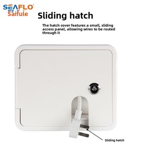 Caja <span class=keywords><strong>de</strong></span> Almacenamiento <span class=keywords><strong>de</strong></span> Cables con Orificio para Cableado, Cuadrada, para Caravana y Yate - Product Image 2