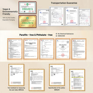 AIKUN Eco Friendly Mini Decorative Scented <b>Candle</b> Custom Ceramic Jar Natural Aroma <b>Candle</b> for Office <b>Bulk</b> Supply - Product Image 5