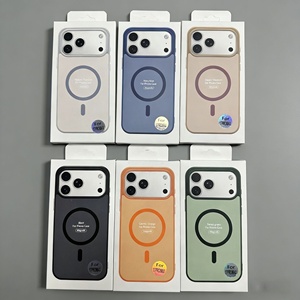 Coque de téléphone magnétique tendance pour <span class=keywords><strong>iPhone</strong></span> 17 18 Pro, compatible avec la charge sans fil, à prix réduit, pour <span class=keywords><strong>iPhone</strong></span> <span class=keywords><strong>13</strong></span> 14 15 16 17 18 Pro Max - Product Image 1