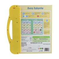 Machine d'apprentissage électronique pour enfants, jouet éducatif Montessori, apprentissage de l'anglais et du portugais, livre électronique parlant, livre audio, jouet d'éducation précoce