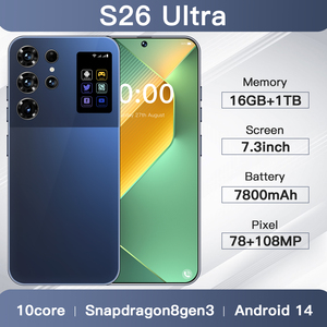S26 Ultra 5G, Teléfono Inteligente Android 15, Pantalla OLED HD de 7.3 Pulgadas y 120Hz, 16GB+1TB, Deca Core, 108MP, Español, Carga Rápida de 100W, Desbloqueado Global - Product Image 4